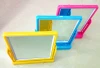 New single-sided desktop mirror, desktop makeup mirror, solid color single-sided mirror, square daily makeup mirror Specification image
